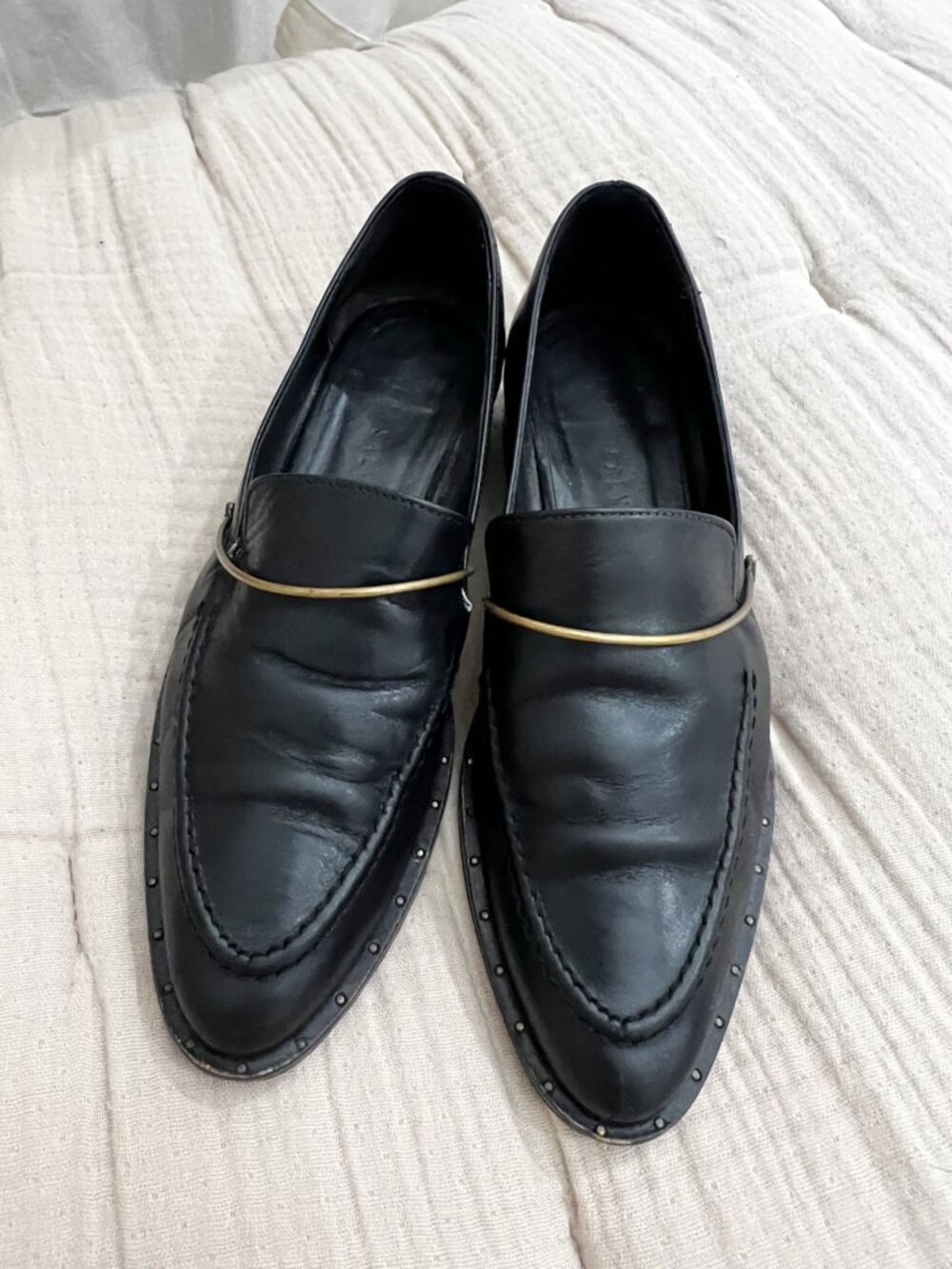 FREDA SALVADOR Light Halo Loafer 5.5 US Black - Picture 4 of 11